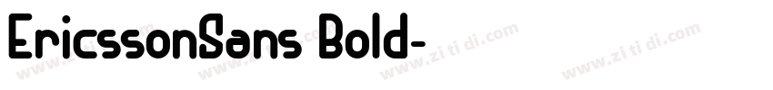 EricssonSans Bold字体转换
